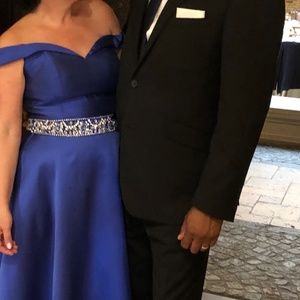 Gown. Beautiful blue gown,